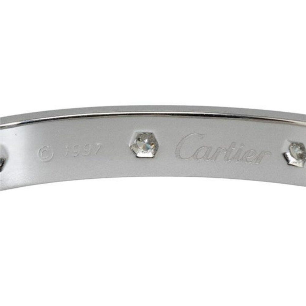 Cartier Love Bracelet, 10 Diamonds - Picture 4 of 9